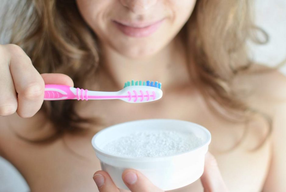 Baking soda and hydrogen peroxide can help whiten teeth