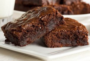 Receita de brownie de banana