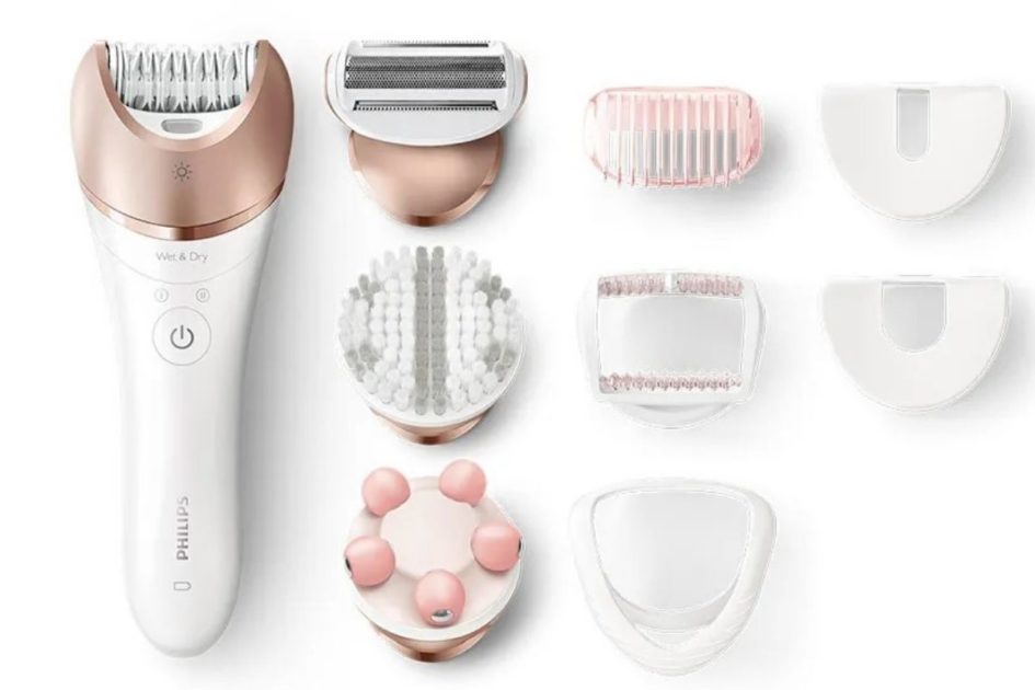 Philips Satinelle Prestige Epilator is one of the best electric epilators for women