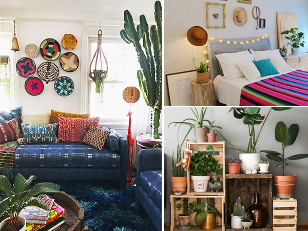 Boho Decoration - Trends and creative suggestions for modern bohemians