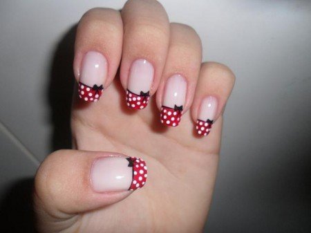 Learn how to do bow decorated nails