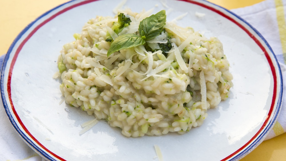 Receita de risoto de brócolis