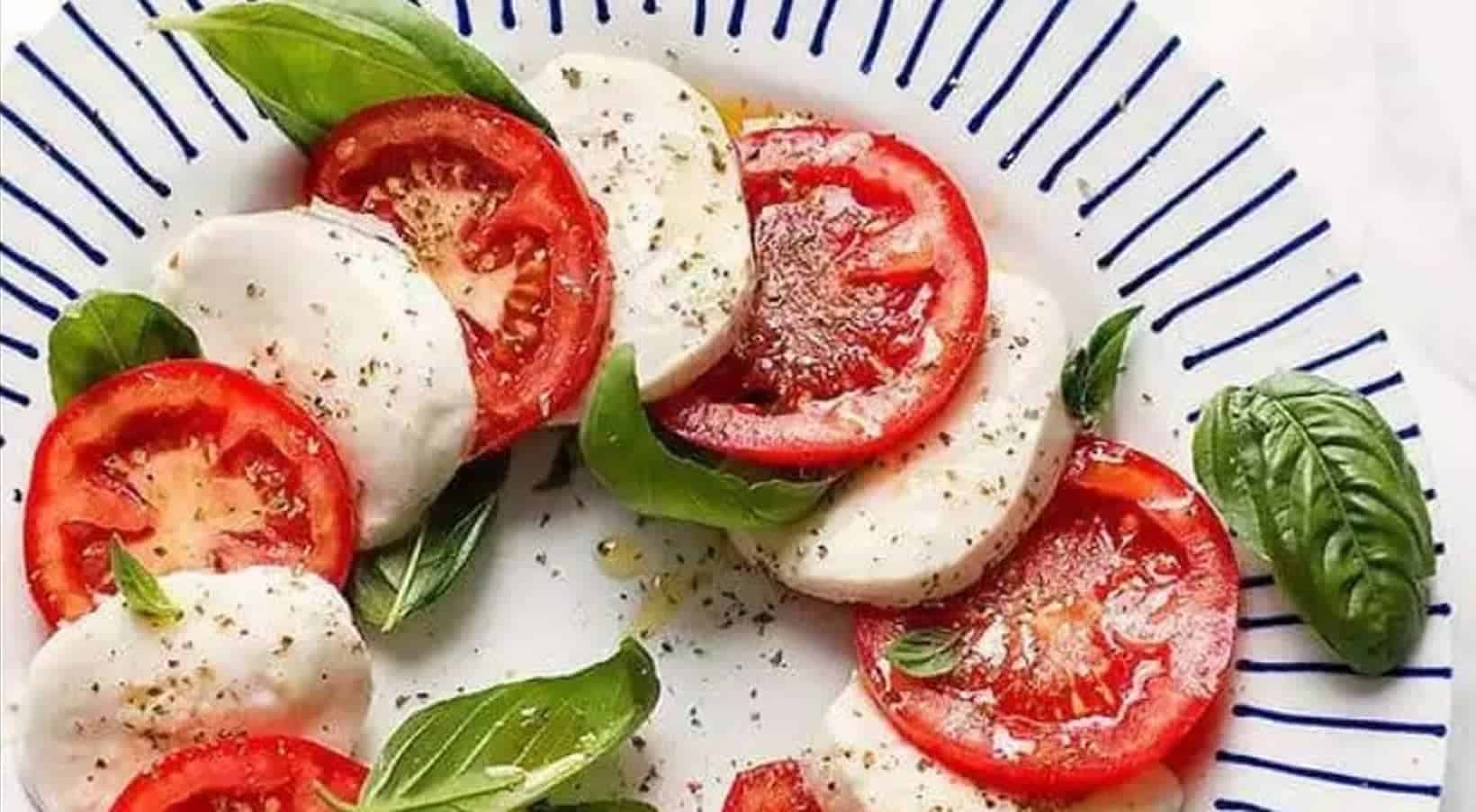 Salada caprese: receita clássica