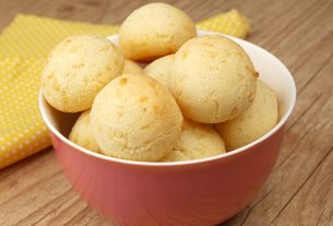 Receita de pão de queijo com 3 ingredientes