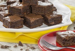 Receita de bolo de chocolate com banana