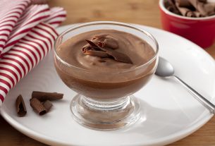 Receita de mousse de chocolate