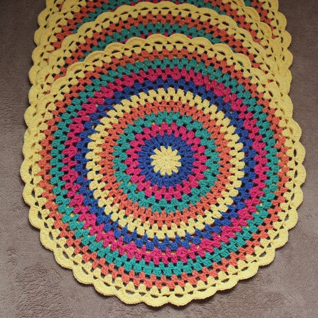 crochet sousplat