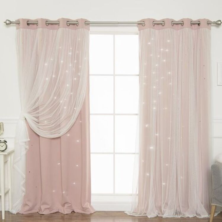 Children's room curtain.