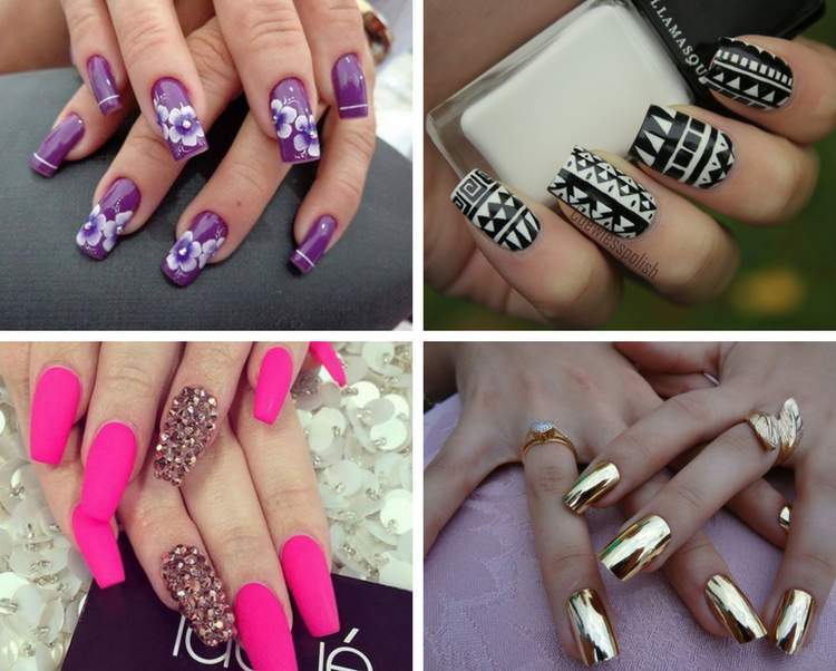 Top trends in decorated nails 2018