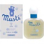 Illustration of imported perfumes for babies - Musti