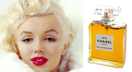 Marilyn Monroe's favorite perfume