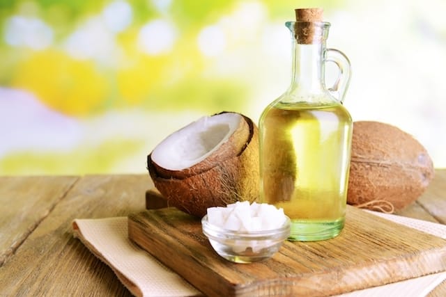 Coconut oil loses weight