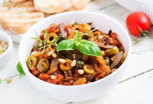 Receita de caponata de berinjela