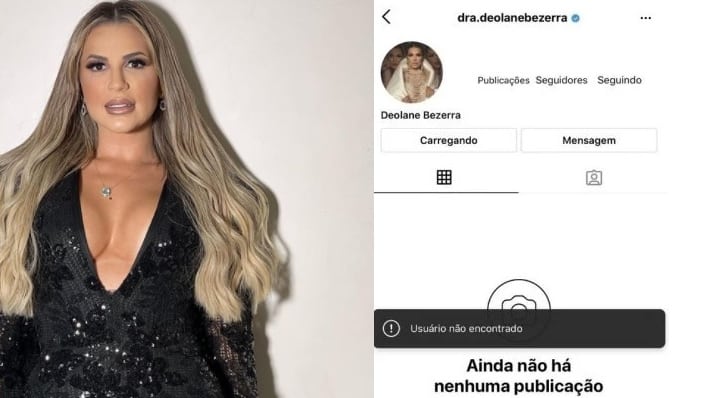 El Instagram de Deolane Bezerra es eliminado por segunda vez