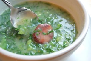 Receita de caldo verde