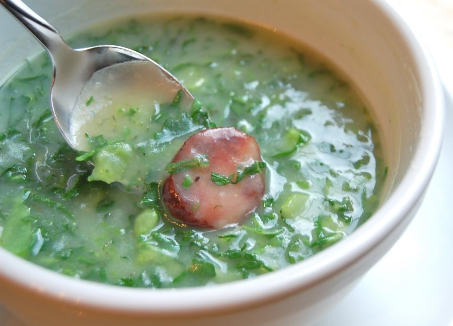 Receita de caldo verde