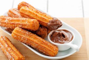 Receita de churros caseiros