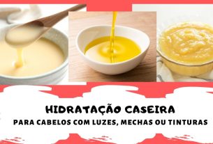 Receitas caseiras para hidratação caseira