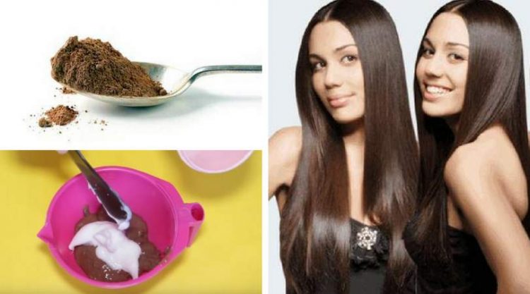 Homemade straightening with chocolate powder: your hair smooth, soft and hydrated like never before