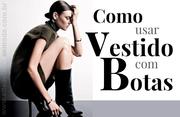 VESTIDO COM BOTAS