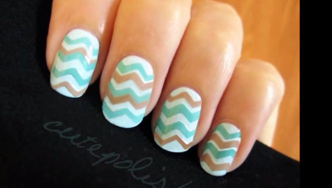 zigzag nails