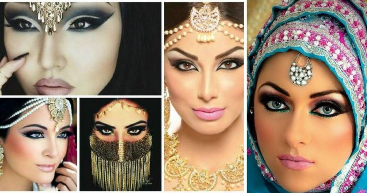 Photos of Arabic makeup