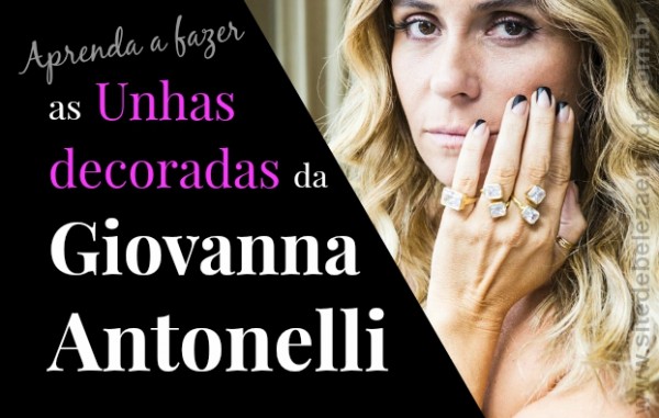 Learn how to do Giovanna Antonelli's decorated nails