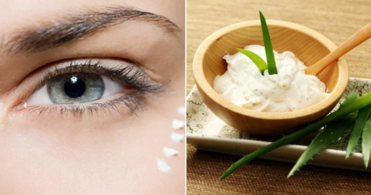 Homemade cream recipe to firm eyelids