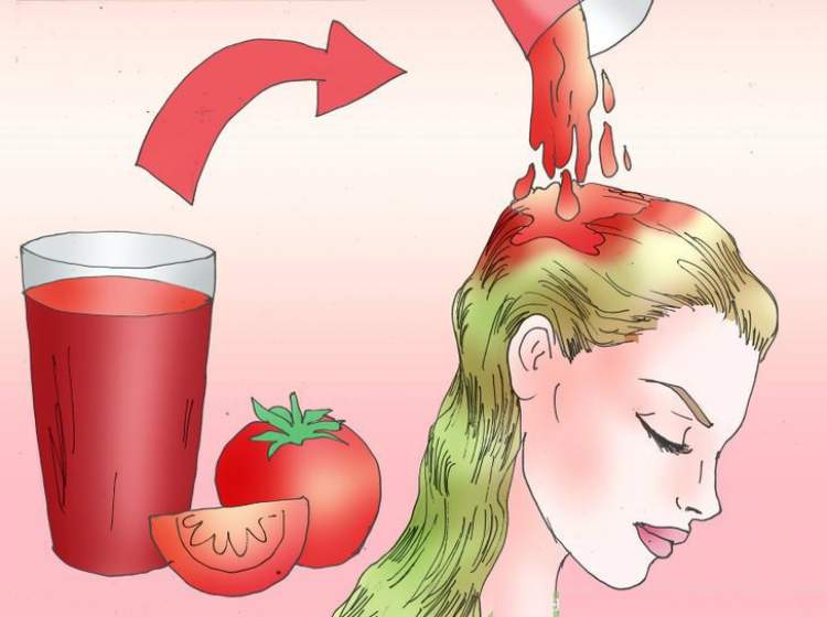 Learn how to make a powerful tomato tonic to boost hair growth, combat hair loss and increase shine