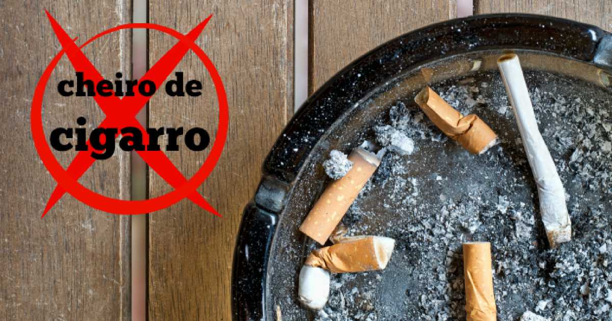 Saiba como tirar o cheiro de cigarro da boca, roupas e mãos