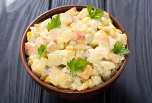 Receita de salada de maionese