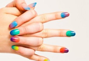 Unhas decoradas para o carnaval