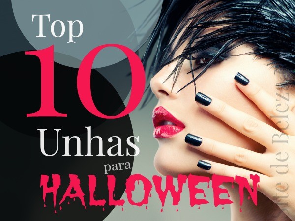 Unhas para Halloween