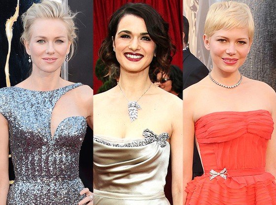 Naomi Watts Michelle Williams Rachel Weisz Oscar.