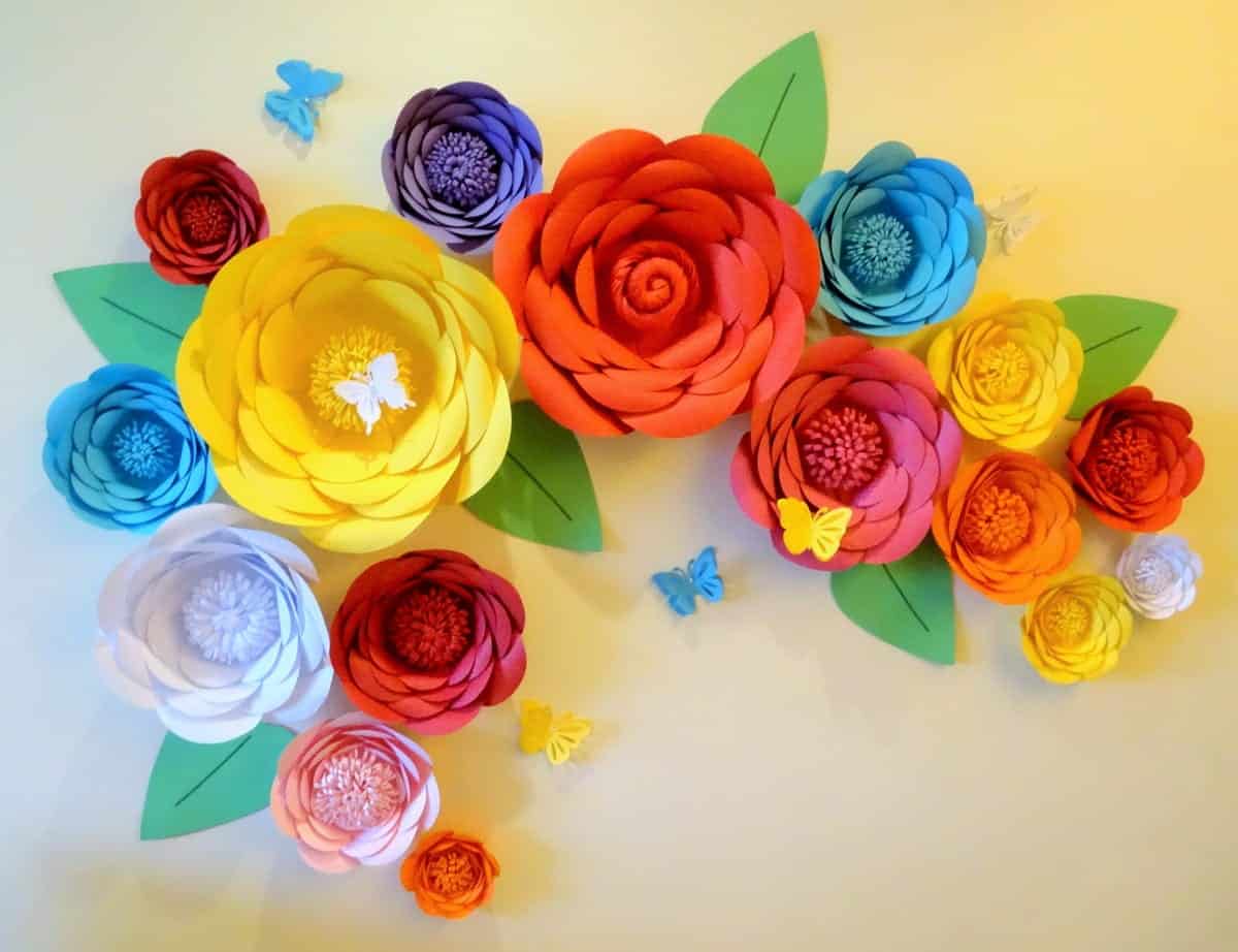 Flores de papel: Como fazer de forma simples