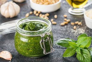 Receita de molho pesto