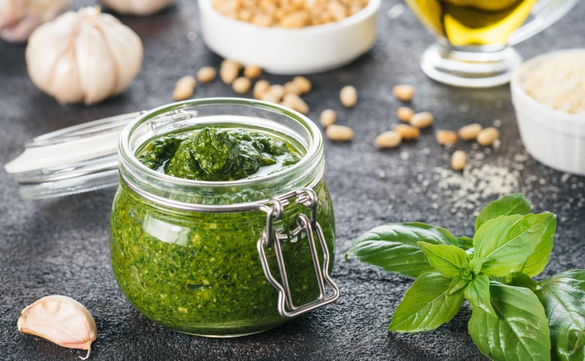 Receita de molho pesto