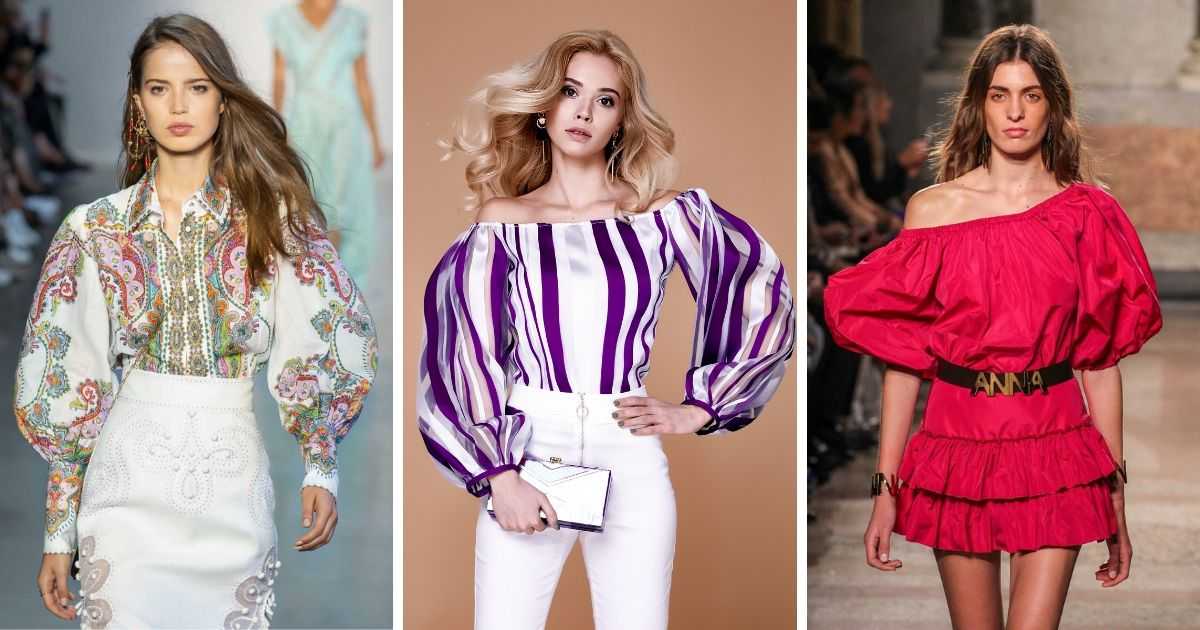 retro looks with puffed sleeves