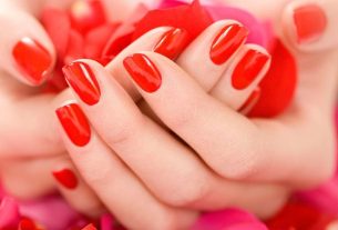 Dicas para aplicar e remover esmalte vermelho