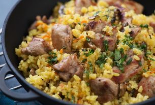 Receita de arroz com suã