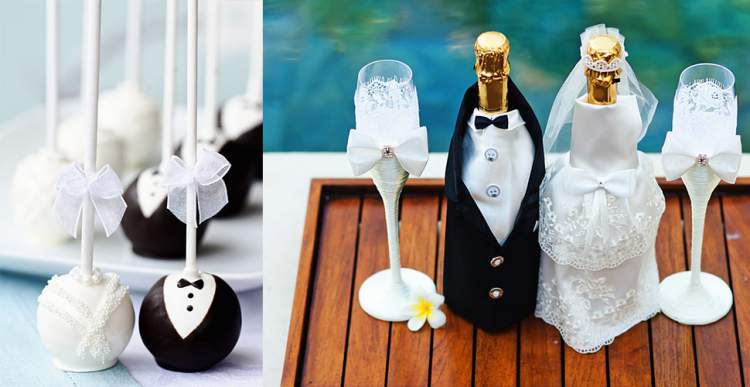 Simple and Creative Wedding Decoration: Groom Theme