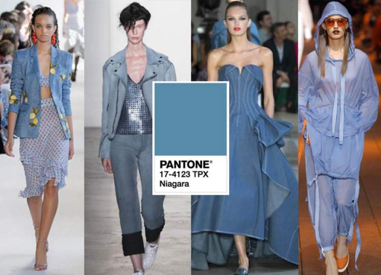 Niagara blue has already made its presence felt in spring summer 2022-2023 fashion