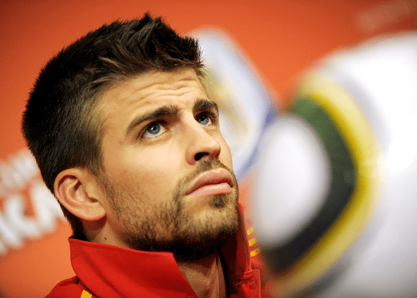 Gerard Piqué among the hottest players