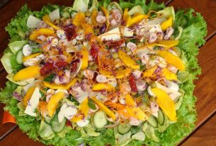 Receita de salada tropical