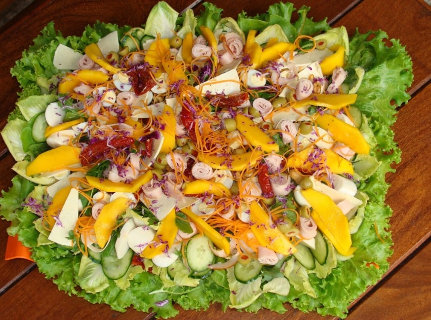 Receita de salada tropical