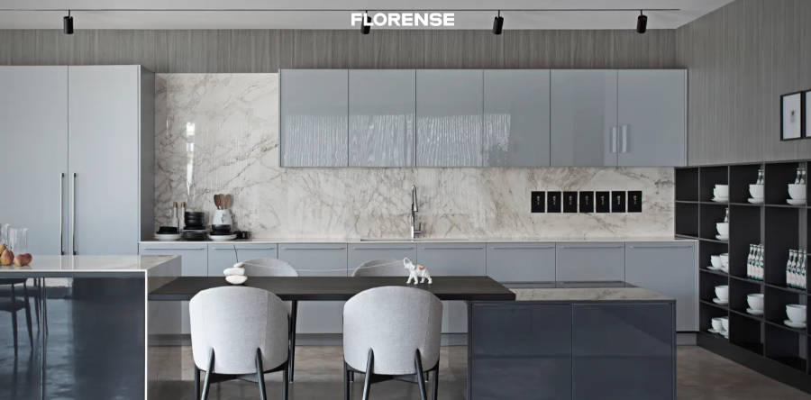 Kitchen designed by Florense.