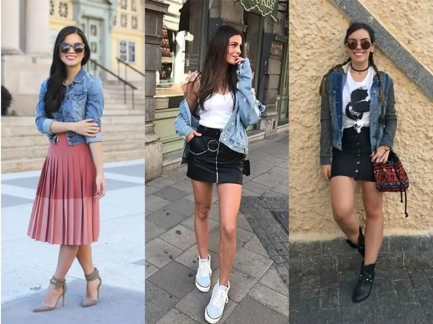 Looks com jaqueta jeans- Infinitas opções para você arrasar no visual