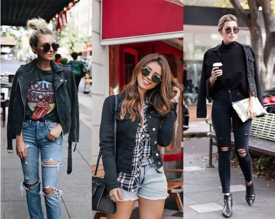 Looks com jaqueta jeans- Infinitas opções para você arrasar no visual