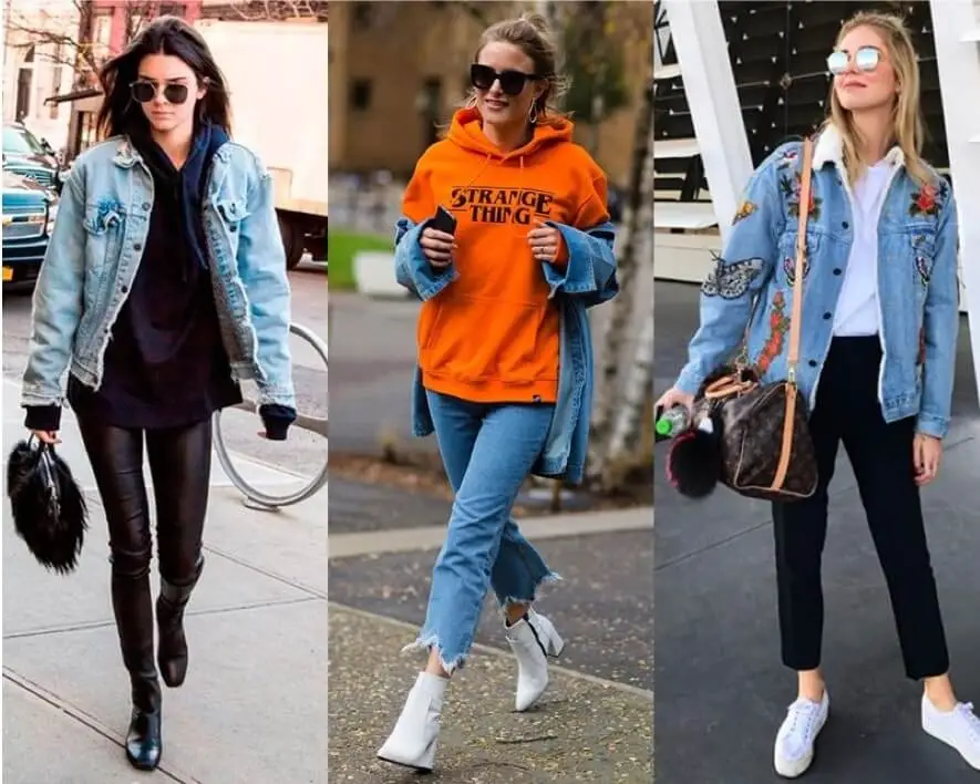 Looks com jaqueta jeans- Infinitas opções para você arrasar no visual