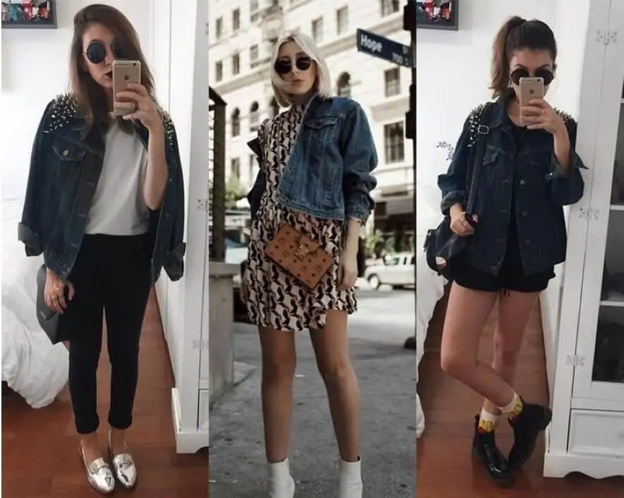 Looks com jaqueta jeans- Infinitas opções para você arrasar no visual